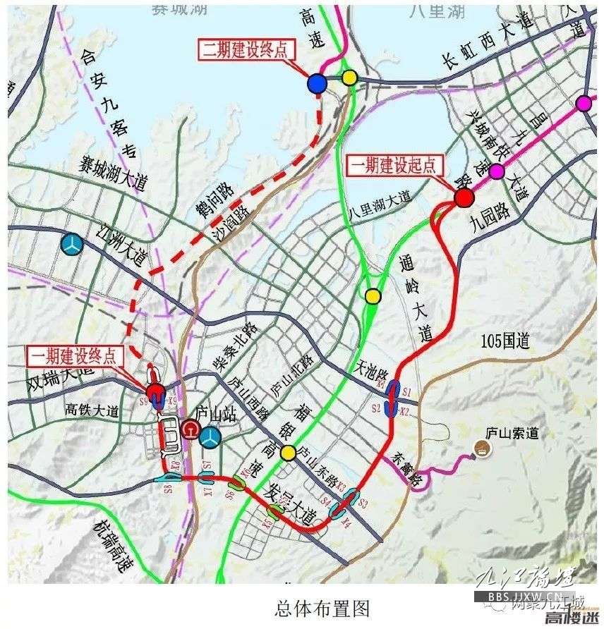 九江城市快速路即将开工,还有一波效果图 .